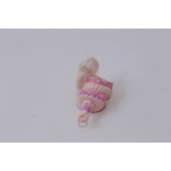 Bubblins , Lady Slipper, Tiny Doll, 2 inches, 1990, Hasbro, Vintage, - Picture 2 of 3